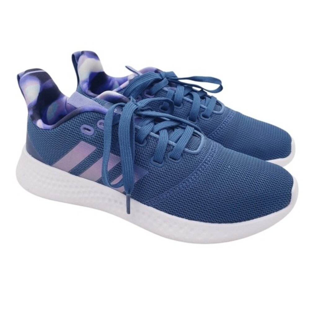 Adidas PureMotion Orbit Indigo/Cloud White Athletic Running Shoes Women's Size 7